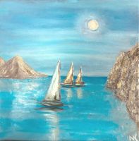 Lagerräumung : Acrylgemälde ORIGINAL 51 00 003