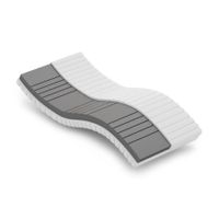 7-Zonen orthopädische Kaltschaummatratze 120x200 H2 H3