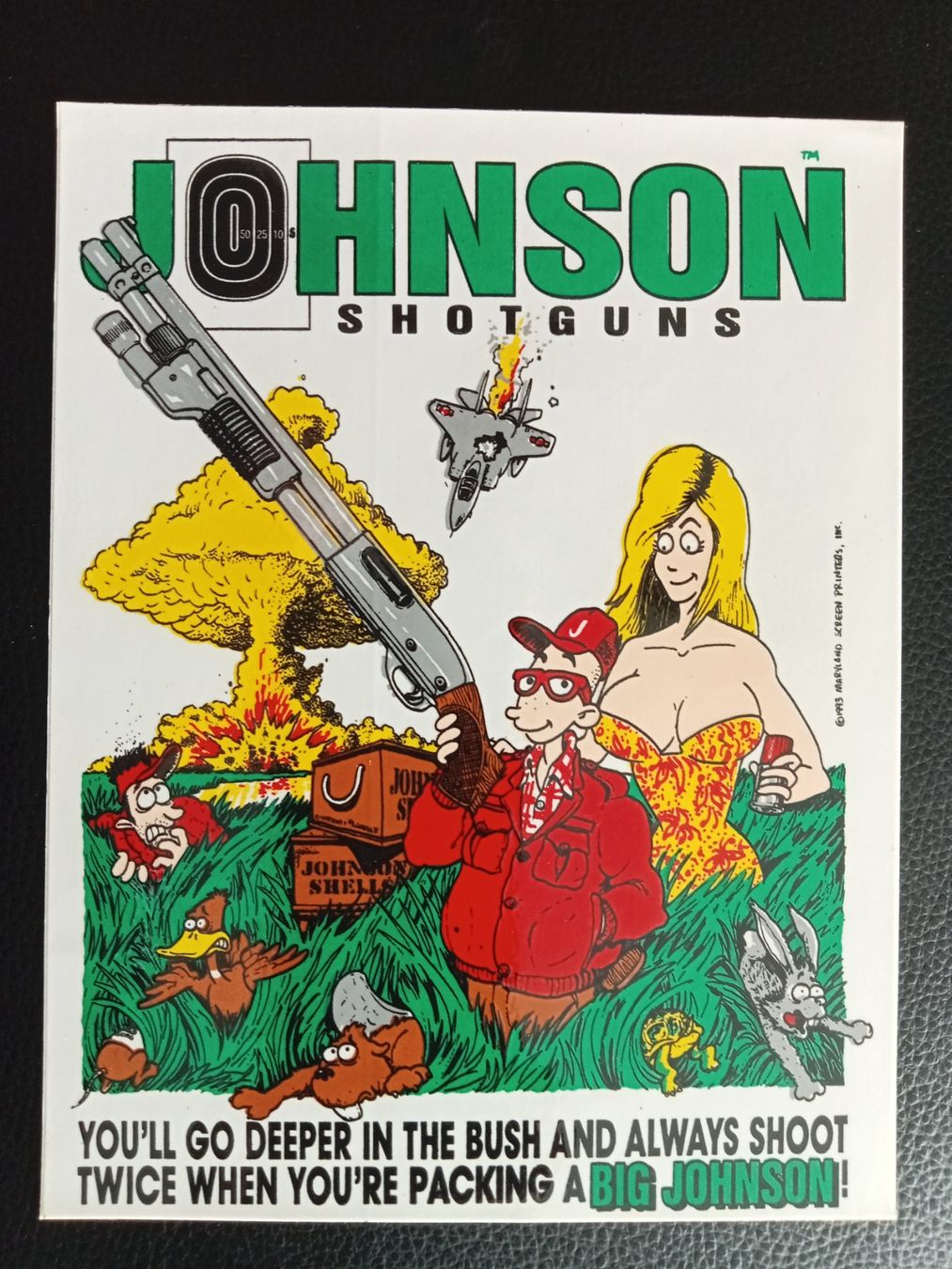 Sticker: BIG JOHNSON Shotguns  - Aufkleber - Sticker, US Import – Nuovo (secondo la descrizione) da thoerigen venduto da grimselcat