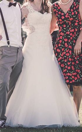 Brautkleid 34/36 A-Linie