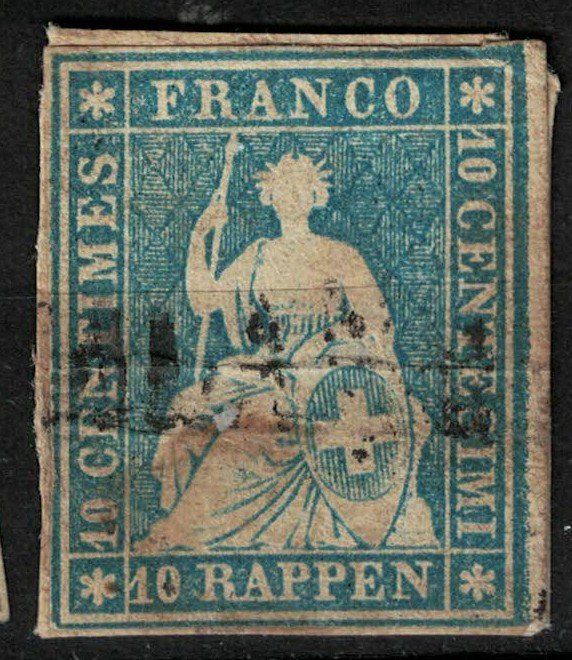 Tous les timbres: Strubel 23 gestempelt – D'occasion à Bern par bae_958f