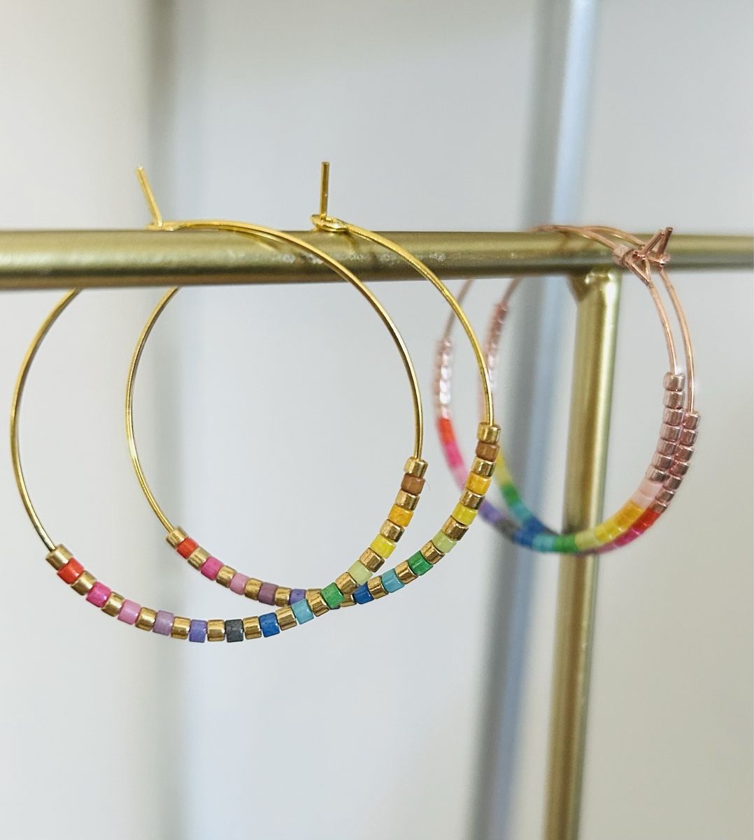 Orecchini pendenti & Orecchini a lobo: Boucles d’oreilles neuves, handmade – Nuovo e nell'imballaggio originale da Carouge GE venduto da Emilynette 2