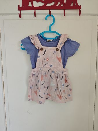 Kleidchen mit T-Shirt Gr 80