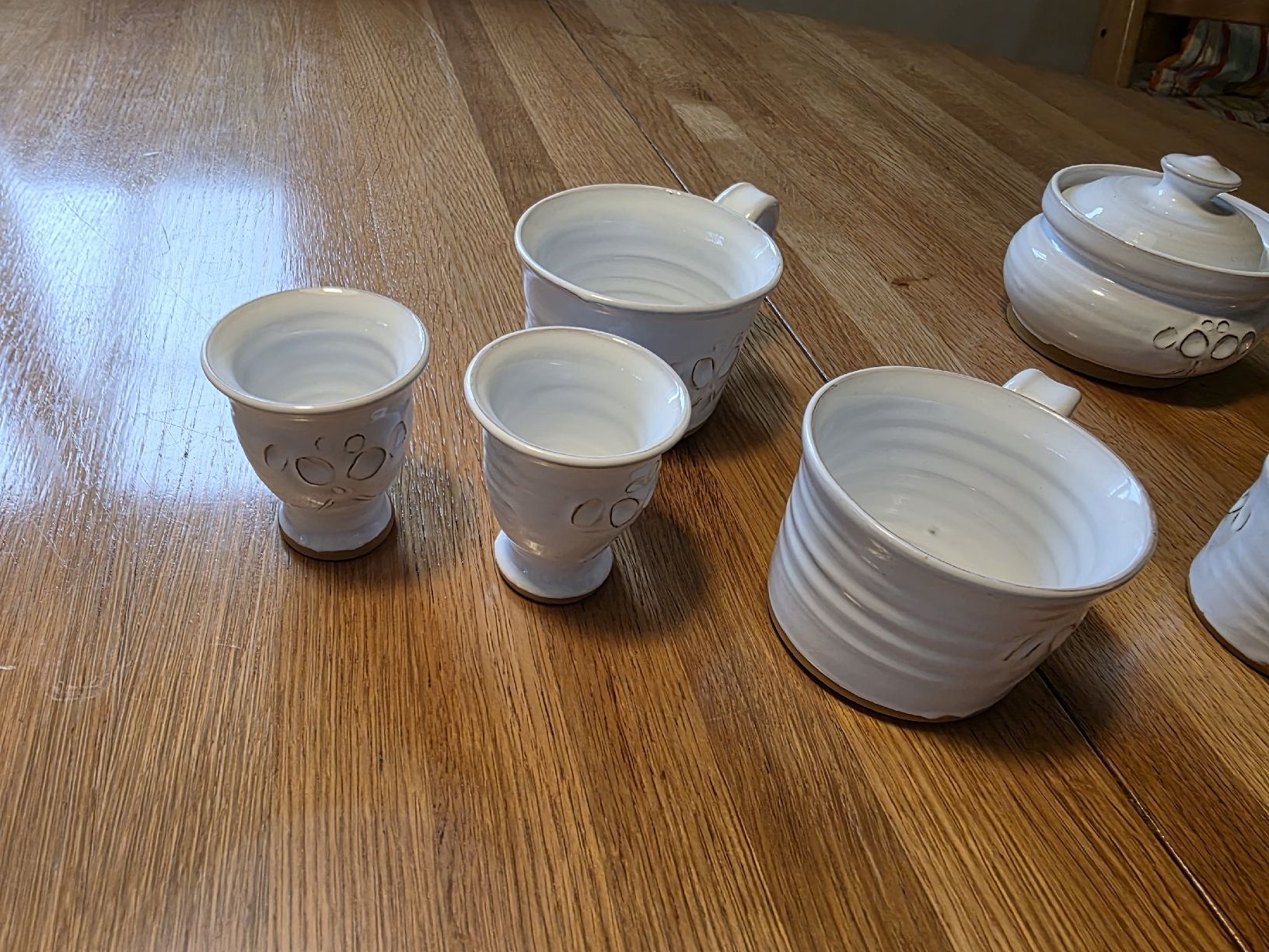 Set di piatti: Edles älteres Keramik-Teeservice, 6-teilig – Usato da Suhr venduto da andreas_2008 4