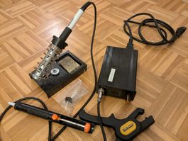 Digitaler Lötkolben T12 aus China mit analoger Hitze