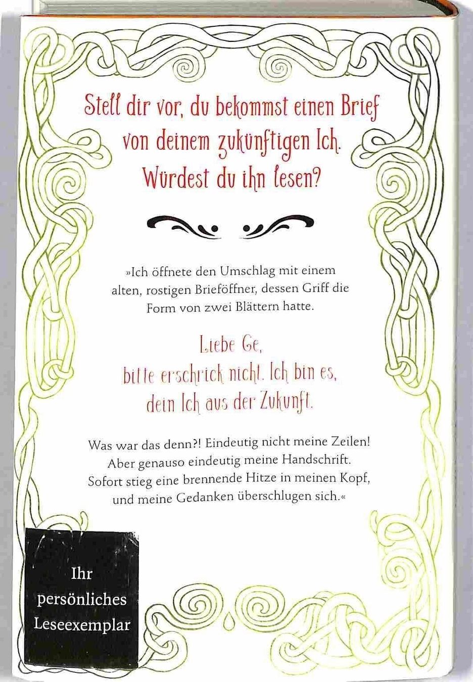 Bücher: Blackwood, Briefe an mich – Gebraucht aus Chur von mojobox 1