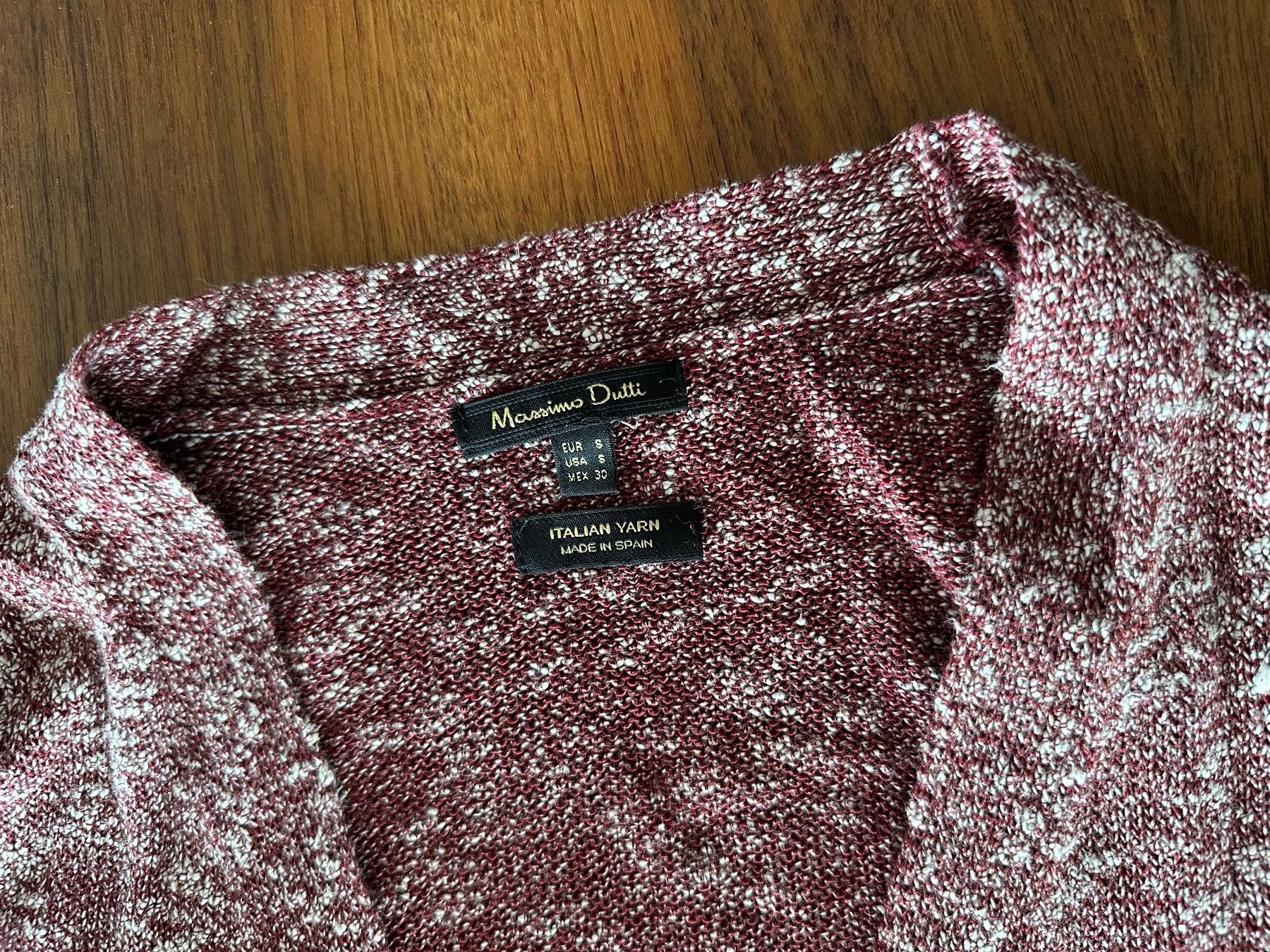 Massimo Dutti Maglioni & Felpe: Massimo Dutti, Pulli / Jäckchen, Leinen-Cotton, violett, S – Usato da Brüttisellen venduto da Molemo 2