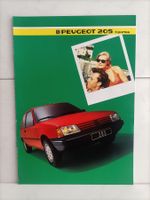 Brochure Catalogue Peugeot 205 1985 3 portes XE/XL/XLD/XR/XR