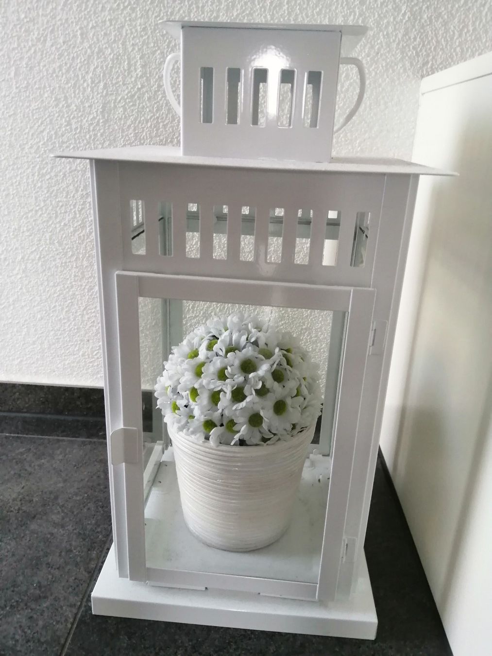 Lanterne: Laterne weiss (45cm) – Nuovo (secondo la descrizione) da Aeschi (SO) venduto da clementinli