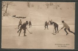 Carte P ( St. Cergue en Hiver / Le Hockey )