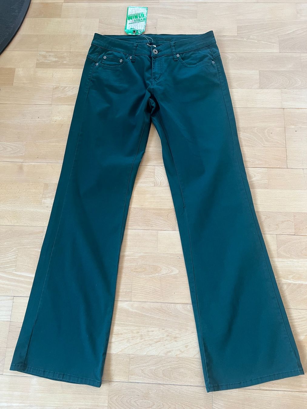Pantaloni: HYDEE Damen Hose, Gr. 40, Dunkelgrün, NEU – Nuovo e nell'imballaggio originale da Worb venduto da farben20zauber