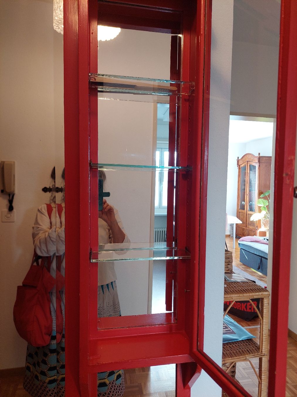 Vitrines: alte Coiffeurvitrine – D'occasion à Malters par Katapeter 1