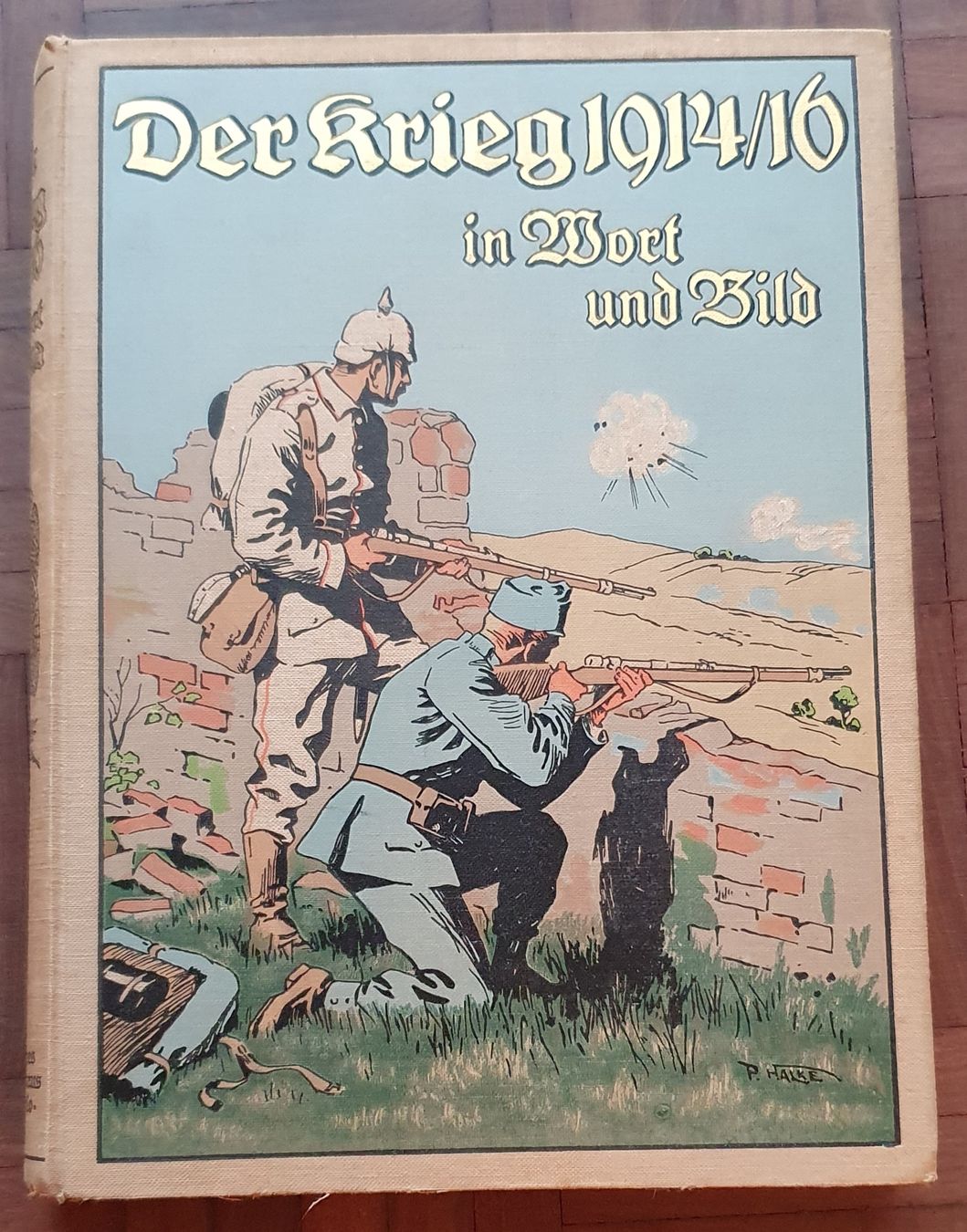 Bücher: Buch  "Der Krieg 1914/16" in Wort und Bild – Gebraucht aus Kreuzlingen von Rschweiz1