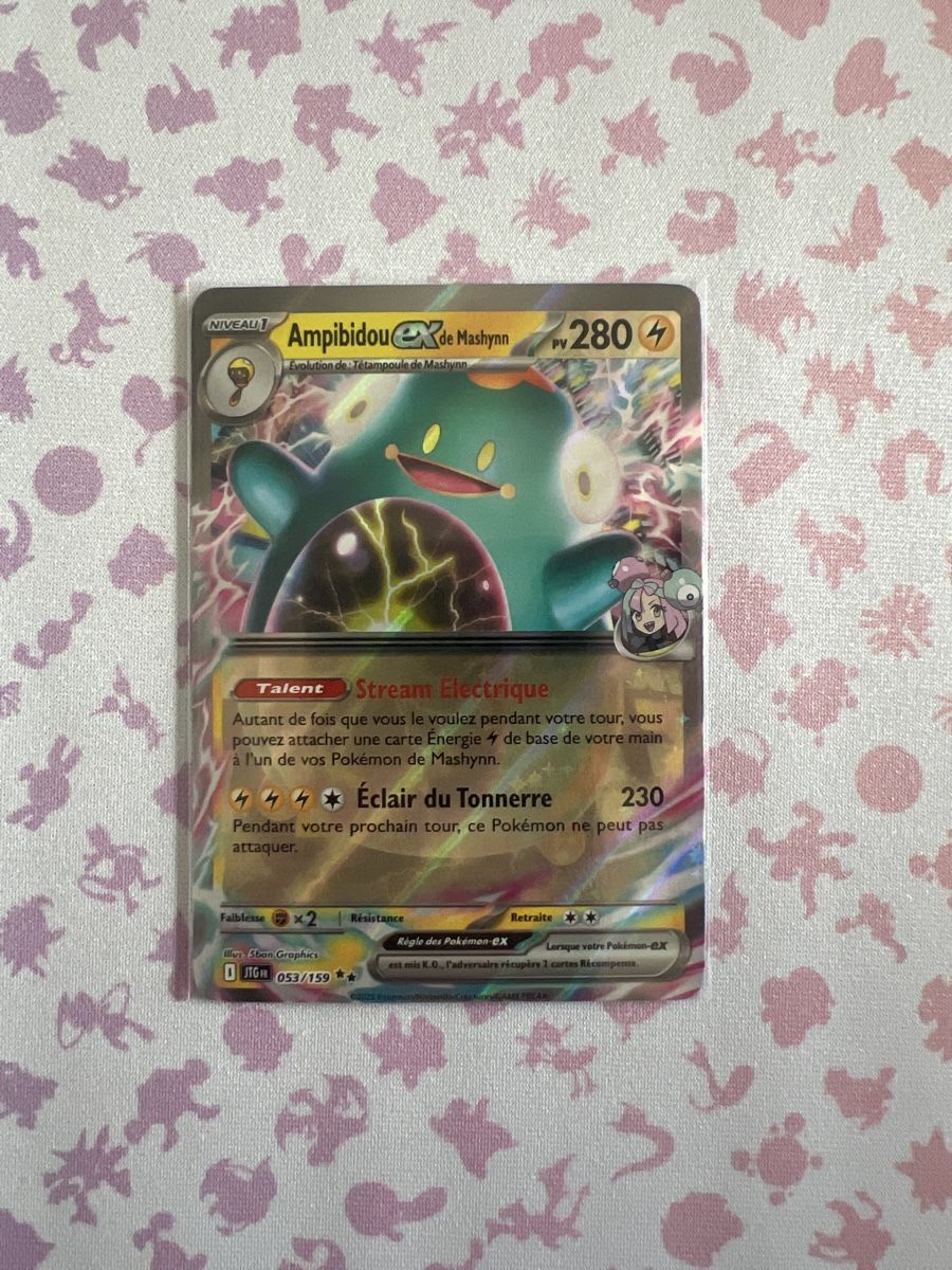 Pokémon Carte collezionabili: Pokémon Ampibidou ex 53/159 – Usato da St-Blaise venduto da FloJo_75