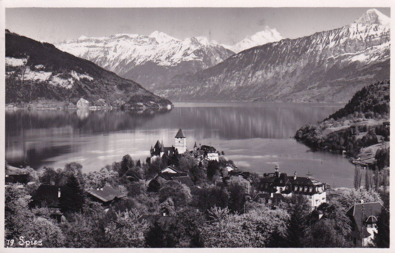 Cartoline postali: Spiez 1948 – Usato da Cormoret venduto da Pascalll2001