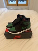 Nike Jordan 1 haute coloris vert pin/noir