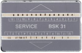 seltene Schweizer SERVICE Taxcard ab 1 Franken
