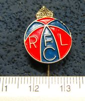 FUSSBALL UEFA BELGIEN3 RFC LÜTTICH ANSTECKNADEL VINTAGE OLDI