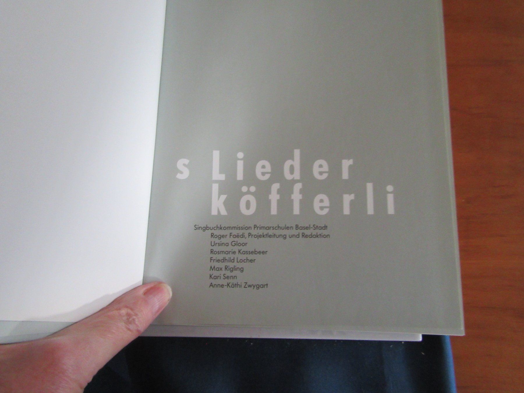 Libri: S Liederköfferli - Liedersammlung – Usato da Wattwil venduto da wampi 3