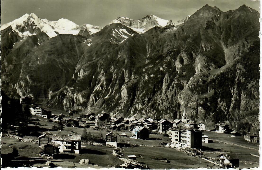 Cartoline postali: Grächen im Mattertal – Usato da Hochdorf venduto da Ziegel-16