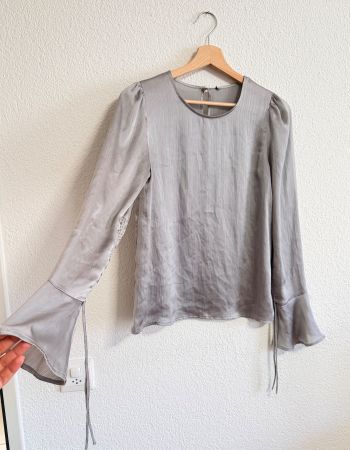 Satin Bluse Gr. S (wie neu)
