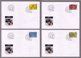 1996_897-900_Francobolli autoadesivi_MARKENHEFT_FDC 10.9.96!