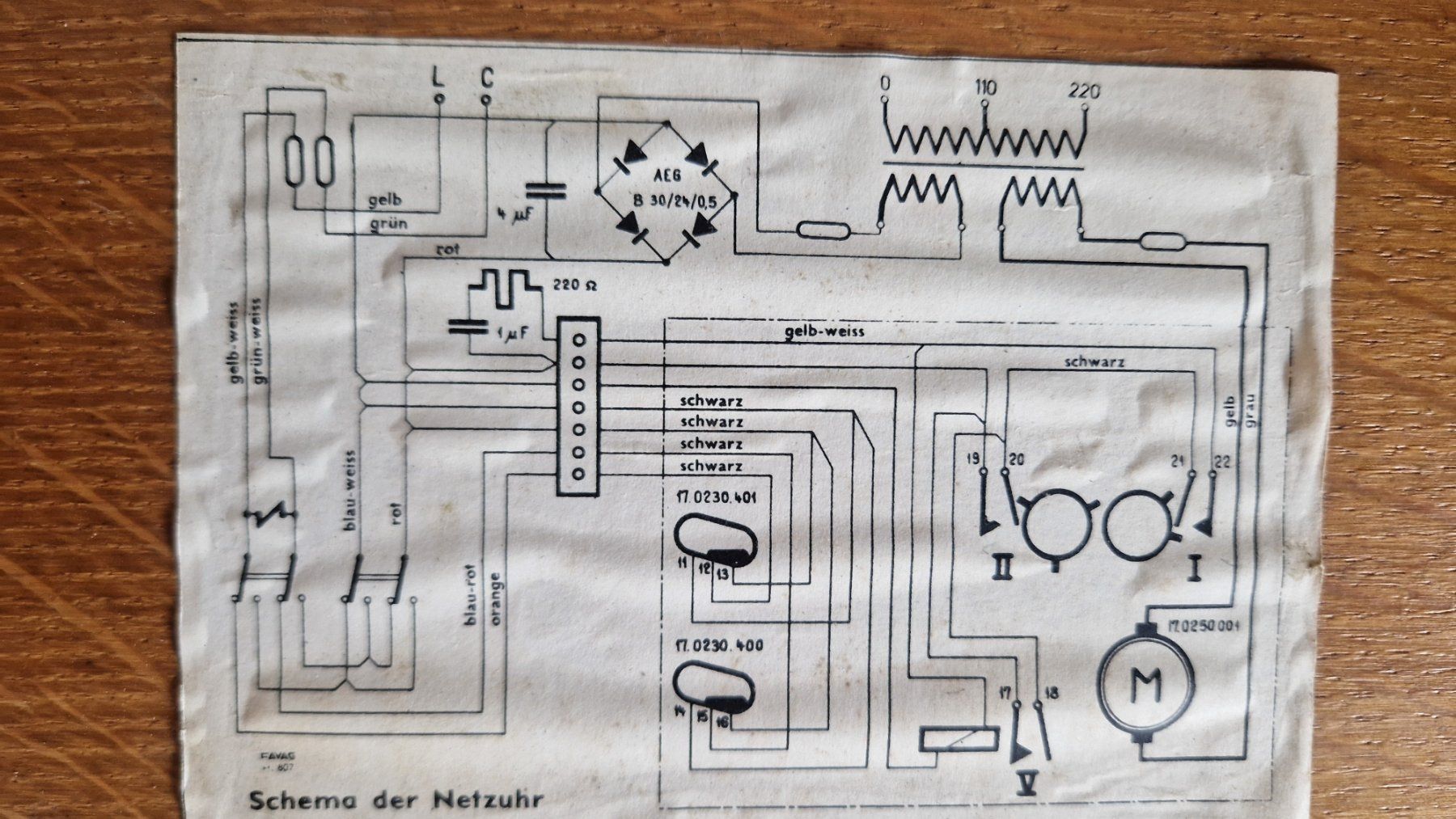 Orologi: FAVAG Industrie - Uhr – Difettoso da Sins venduto da 6330berno 8