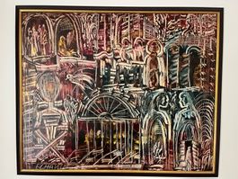 Islamische Kunst - Darstellung einer Moschee