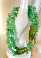VINTAGE JADE KETTE MIT SILBER MAGNET SCHLIESSE