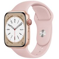 Silikon Armband für Apple Watch 42 / 44 / 45 / 49 mm - Sand
