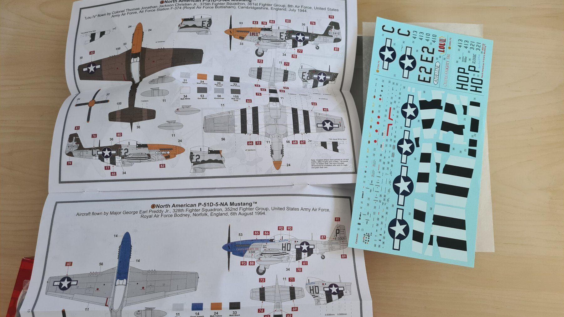 Airfix Modellbausätze & Standmodelle: 1:48 P-51 D Mustang - Airfix A05138 – Neu (gemäss Beschreibung) aus Bassersdorf von jackbmw 4