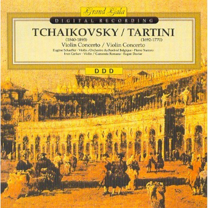 CD: Eugène Schaeffer, Ivan Serkov - G. Tartini, P. Tchaikovsky – Usato da Unterbäch venduto da dadin
