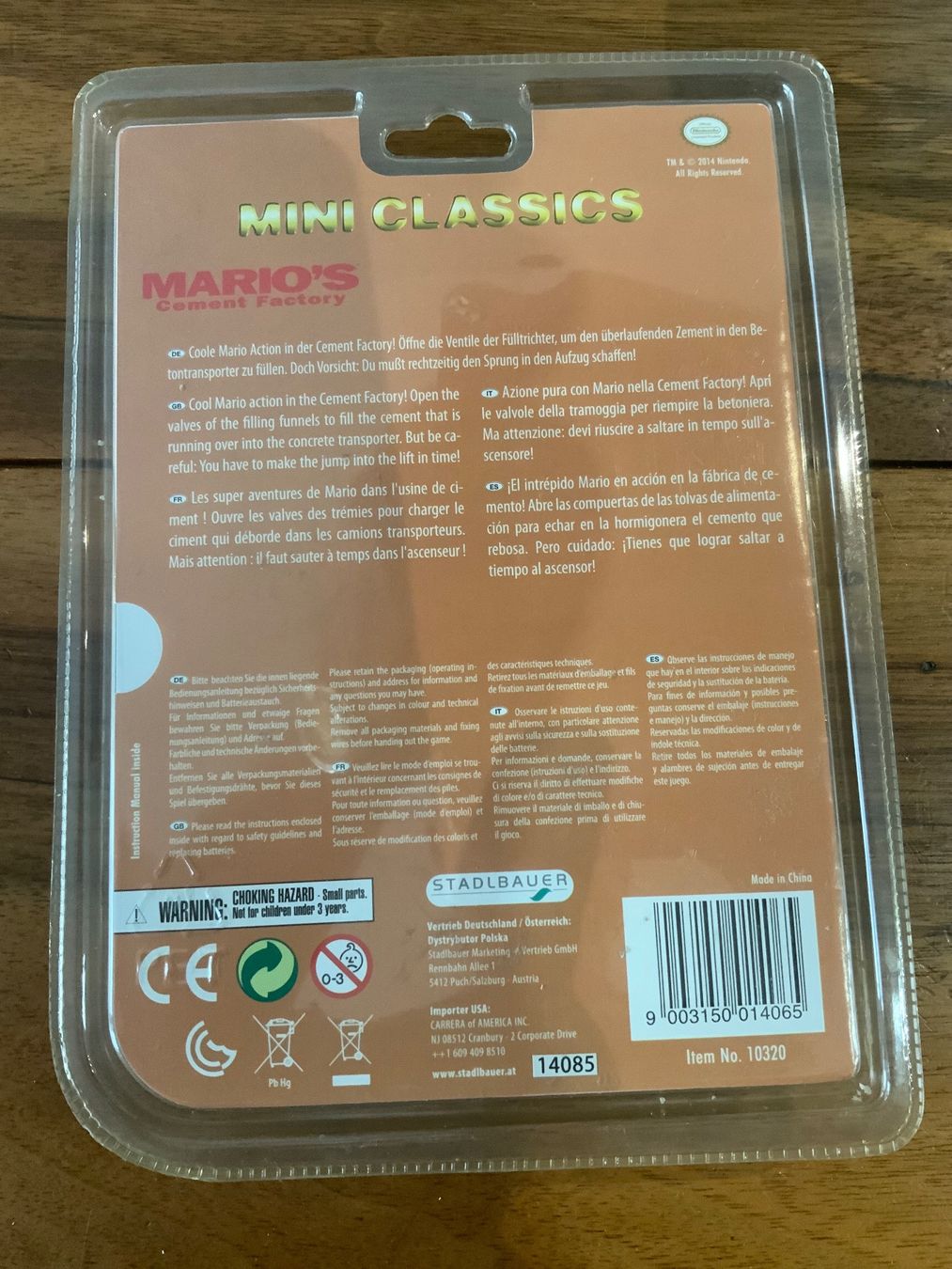 game&watch Console: Mario's Cement Factory Mini Classics Neuf 2014 – Nuovo e nell'imballaggio originale da Begnins venduto da cyr_cx58 1