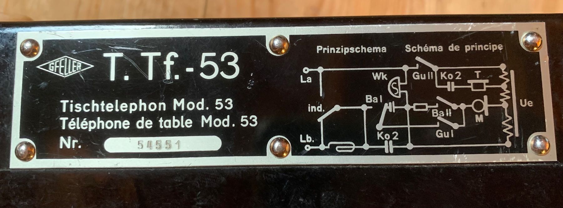 Telefone: 2 Tischtelefone Modell 53 der CH Armee – Gebraucht aus Goldingen von Bergler012 8