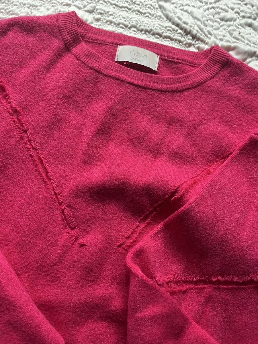 Maglioni & Felpe: Rosa Damen Pullover - Marke Hybrid One size – Usato da Tenero venduto da debsag 1