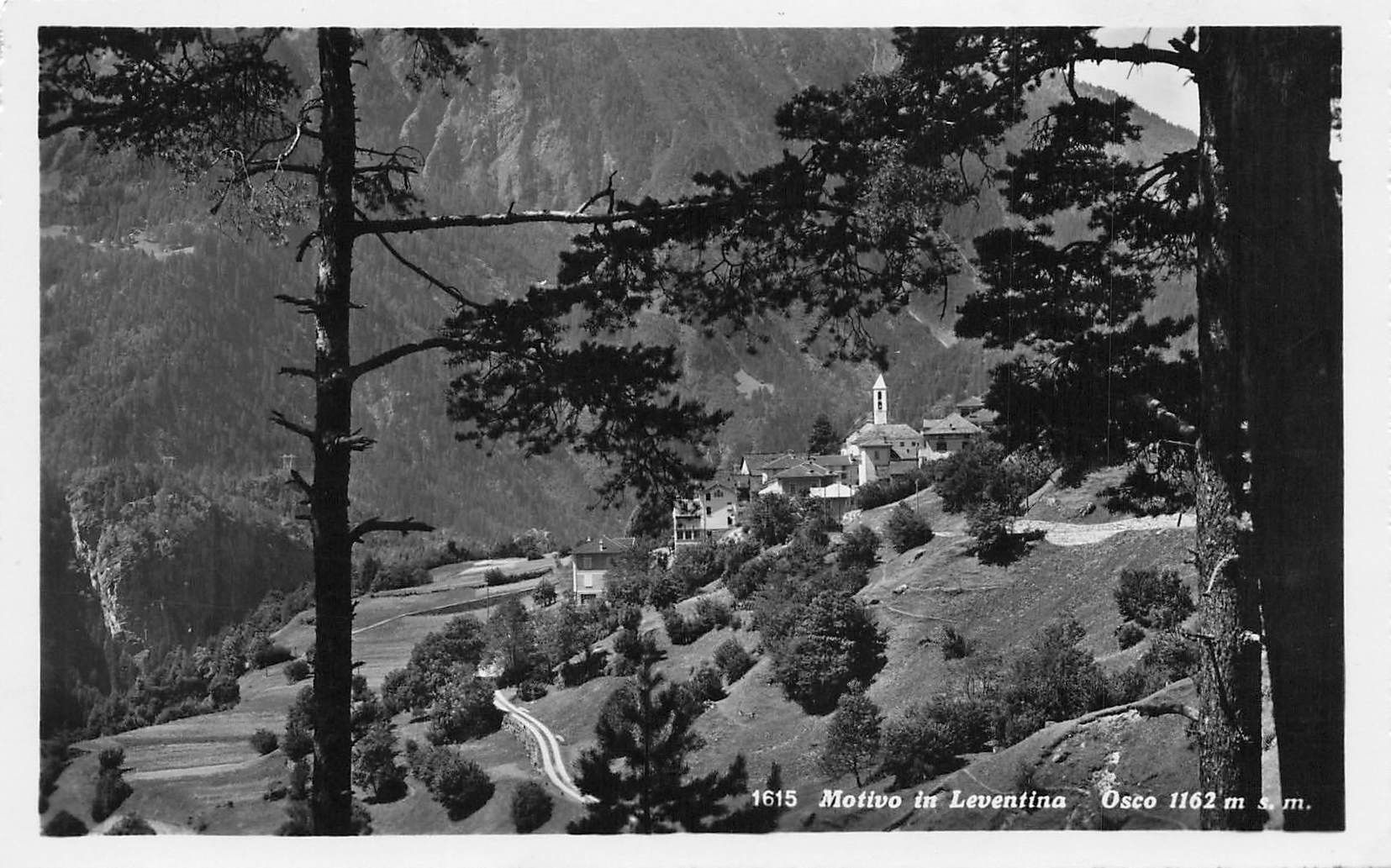 Cartoline postali: Osco Leventina – Usato da Biasca venduto da Blenio71