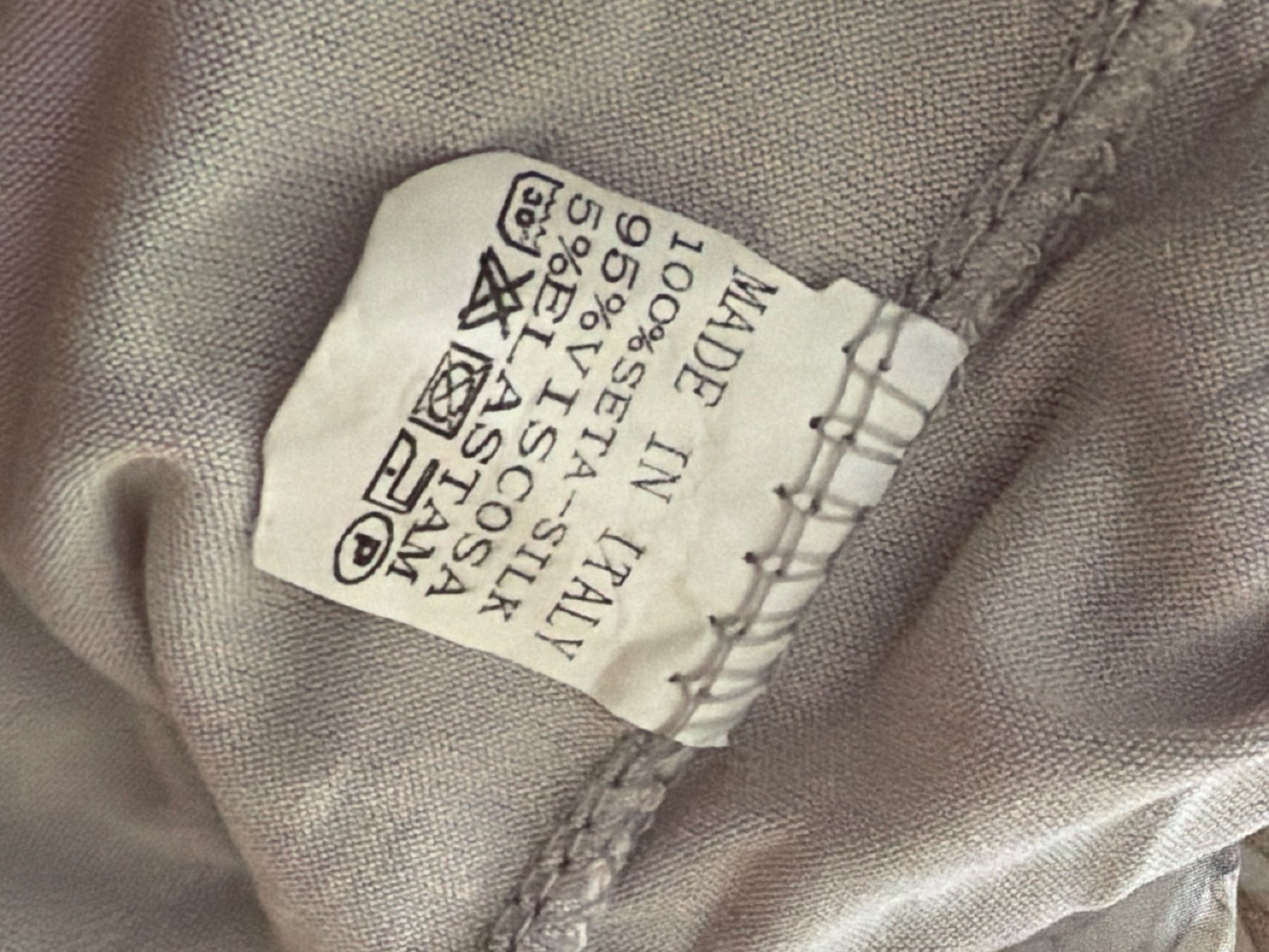 Camicette: Made in Italy Bluse mit Seide Gr.M – Usato da Unterägeri venduto da Jutka_04 4