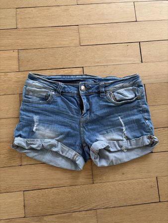 Sommer Jeans Hot Pants, Gr. 152, Top Zustand, Mädchen