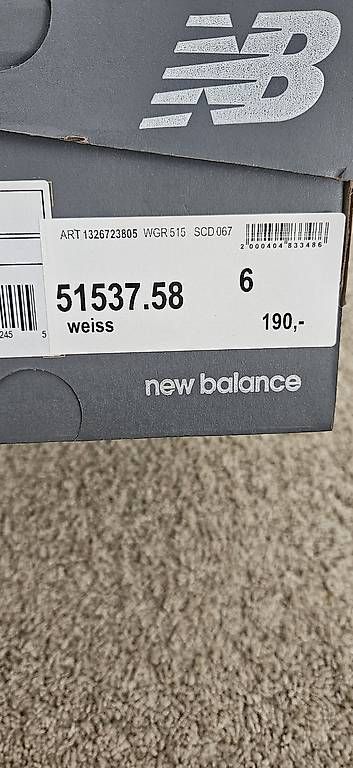 New Balance Scarpe da uomo: New Balance Angora Gr.38 1/2 – Nuovo e nell'imballaggio originale da Riehen venduto da arordorf