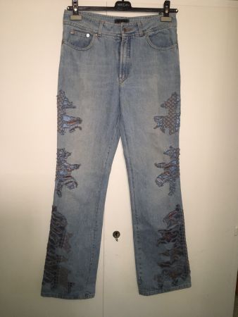Roccobarocco Jeans 39 D Stickereien