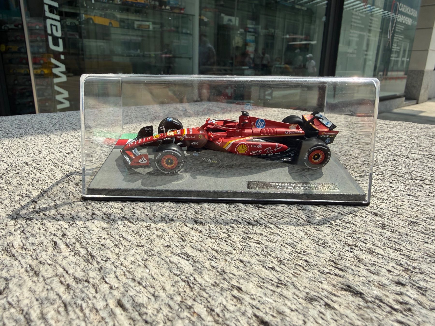 Ferrari Modellini d'auto: 1:43 Ferrari SF24 2024 Charles Leclerc – Nuovo (secondo la descrizione) da Chiasso venduto da Carrara-Modellismo