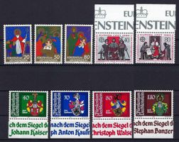 Lichtenstein 1981/82 gute und saubere Werte postfrisch