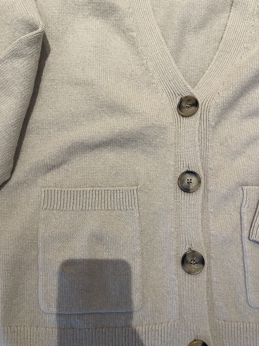 H&M Giacche: Warme Strickjacke von H&M, beige, Grösse S – Usato da Bremgarten AG venduto da arl_8nbf 1