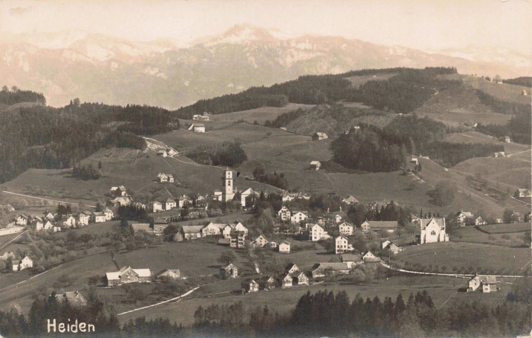 Ansichtskarten: Heiden – Gebraucht aus Biasca von Blenio71