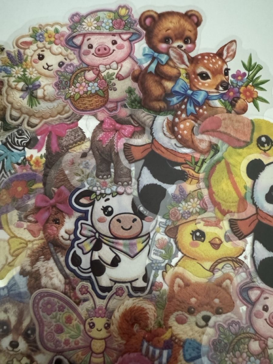 Sticker: Set of 50 Animal Stickers – NEW! – Nuovo (secondo la descrizione) da Sins venduto da sum_lv6d 3