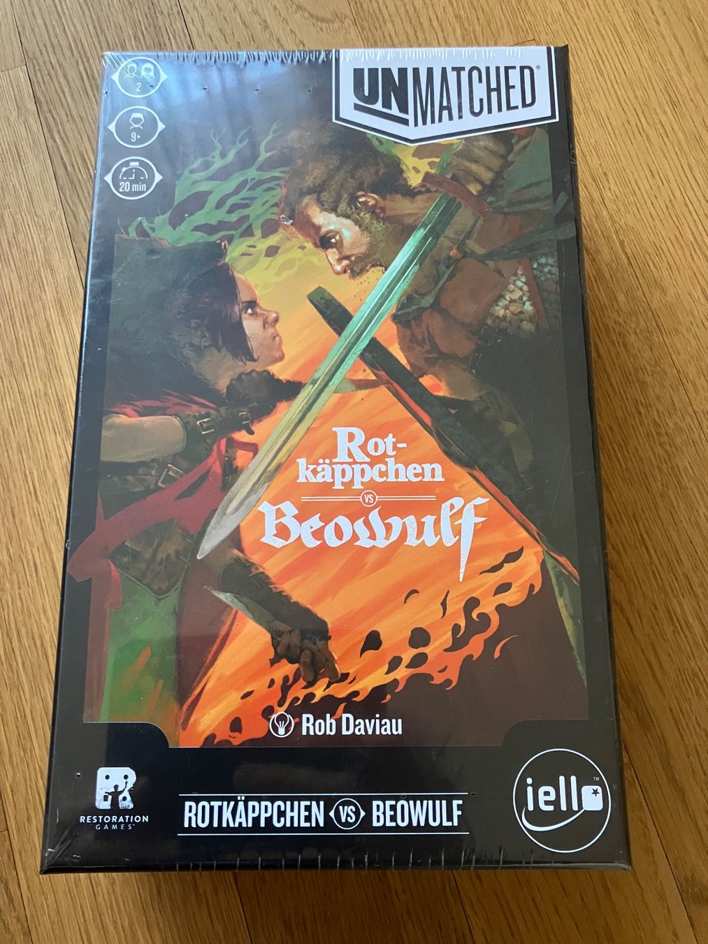 Spiele: Unmatched: Rotkäppchen vs. Beowulf – Neu und originalverpackt aus Bubikon von tokidoki