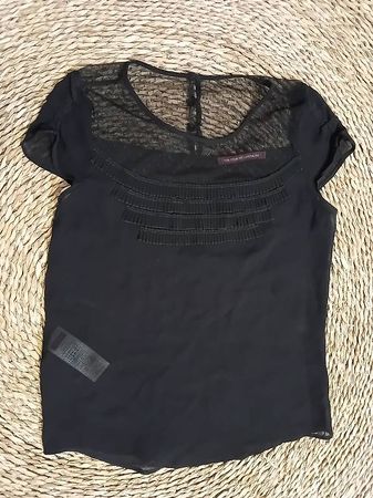Zartes, transparentes T-Shirt Comptoir des Cotonnniers Seide