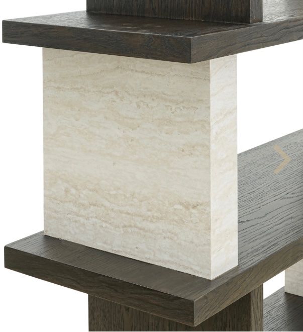 Scaffali: RICHMOND INTERIORS** Display cabinet Waldorf brown – Nuovo e nell'imballaggio originale da Ruswil venduto da Miami-2026 2