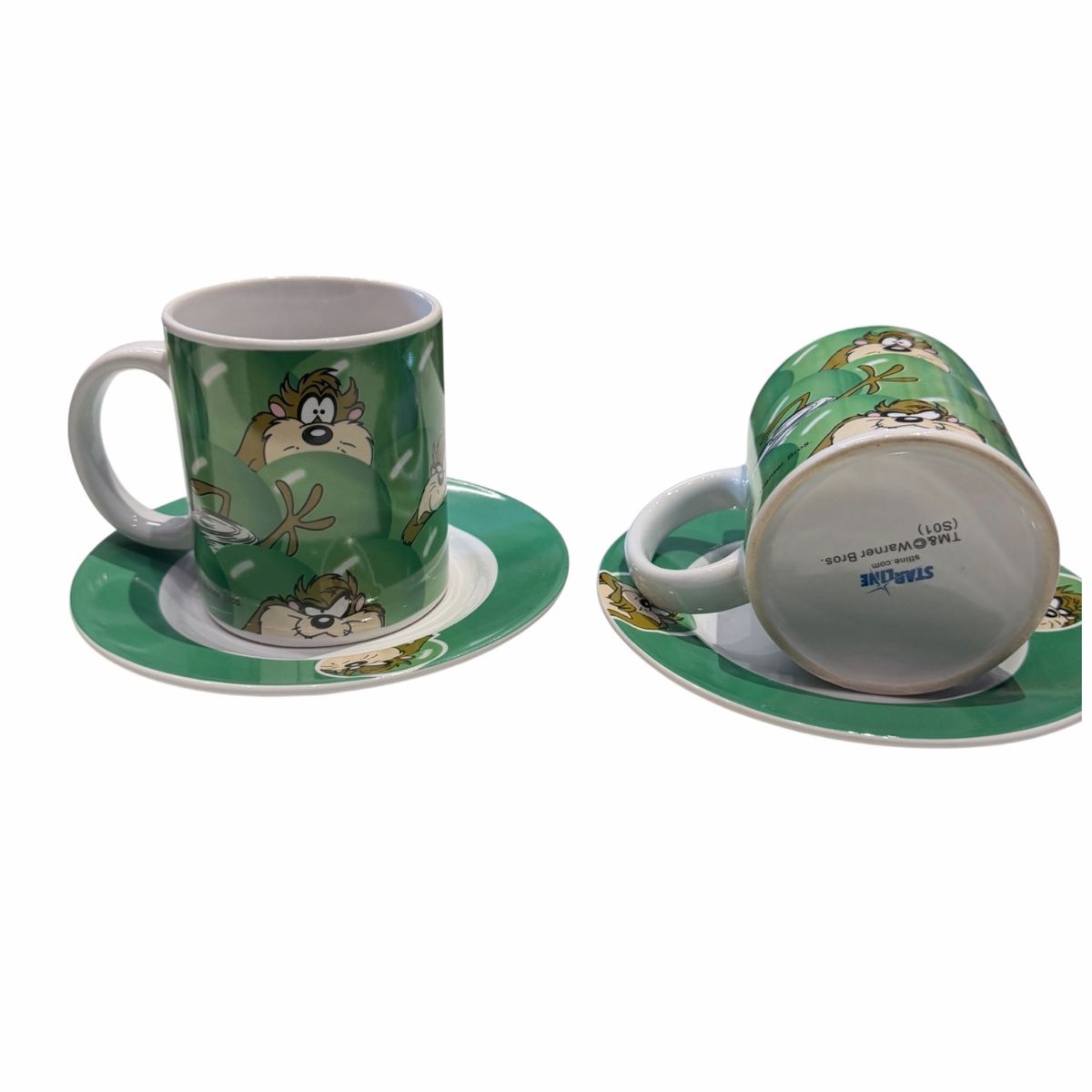 Tazze: Taz Tazmania Loony Tunes set 2x – Nuovo e nell'imballaggio originale da Losone venduto da stefano1981 3