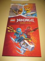 Selten LEGO Ninjago Banner Plane Bild für Fenster oder Wand
